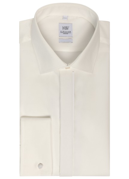 K.William ekrü duplamandzsettás ing / UNI - 6_40_229660_03_SF_XS