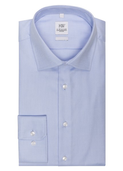 K.William világoskék business ing / TWILL - 6_40_229695_14_MF_M