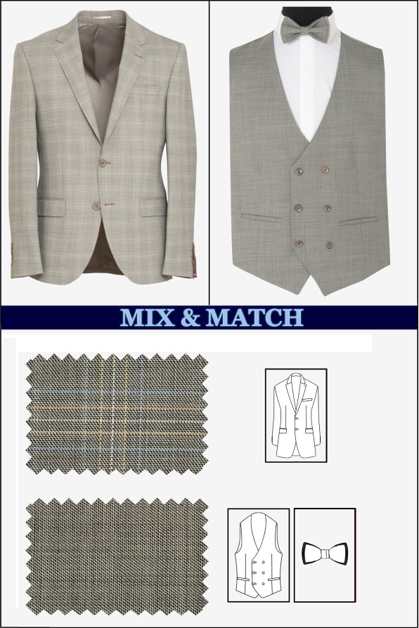 Manzetti Zakó szett