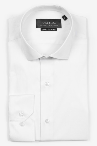 K.William Men' Fehér Ing